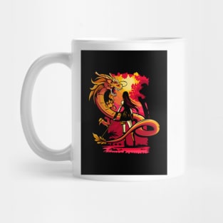 Dragon is the best friend of the Girl Mug